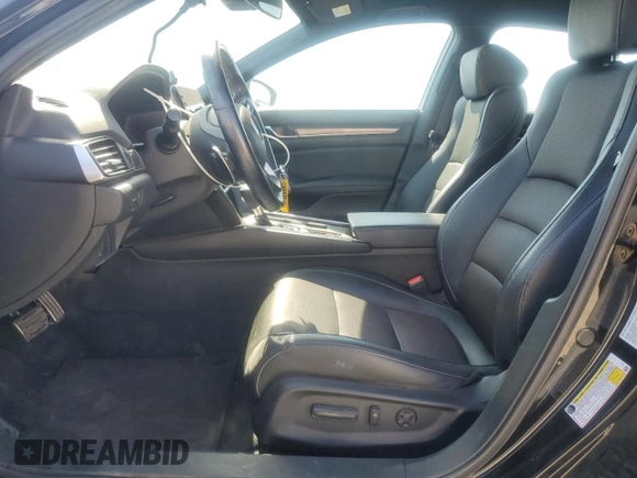 2019 Honda Accord Sport with VIN 1HGCV1F3XKA090777, listed as a Copart auction lot 55314915 with 52,077 mi miles and Salvage Title. Bid and sale history available at DreamBid. Image 7.