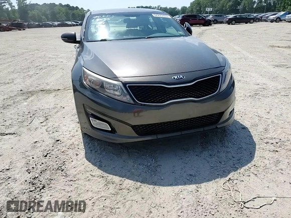 2015 Kia Optima LX with VIN 5XXGM4A76FG398425, listed as a Copart auction lot 62223455 with 136,399 mi miles and Salvage title. Bid and sale history available at DreamBid. Image 13.