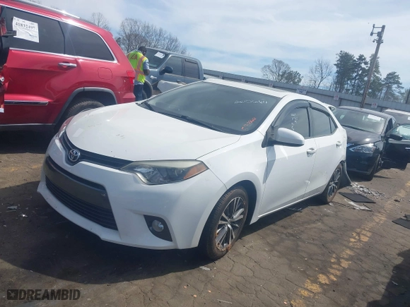 2016 Toyota Corolla L with VIN 2T1BURHE5GC573560, listed as a IAAI auction lot 41821930 with 125,989 mi miles. Bid and sale history available at carsss.com. Image 17.