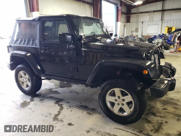 2013 Jeep Wrangler Rubicon with VIN 1C4BJWCG1DL584611, listed as a Copart auction lot 71536944 with 142,975 mi miles and Salvage title. Bid and sale history available at DreamBid. Image 4.