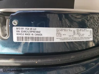 2023 Chrysler Pacifica Hybrid Touring L with VIN 2C4RC1L70PR614642, listed as a Copart auction lot 45933065 with 94,992 mi miles and Salvage Title. Bid and sale history available at carsss.com. Image 14.