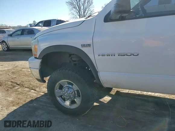 2006 Dodge 1500 SLT with VIN 3D7KS19D36G159992, listed as a Copart auction lot 83448134 with 258,368 mi miles and Salvage Title. Bid and sale history available at carsss.com. Image 11.
