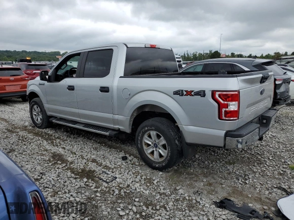 2018 Ford F-150 XL with VIN 1FTEW1EB7JKD92713, listed as a Copart auction lot 65621244 with 32,671 mi miles and Salvage Title. Bid and sale history available at carsss.com. Image 2.