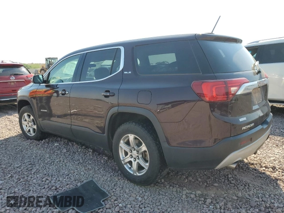 2018 GMC Acadia SLE with VIN 1GKKNRLS8JZ113255, listed as a Copart auction lot 70614924 with 99,065 mi miles and Salvage title. Bid and sale history available at DreamBid. Image 2.