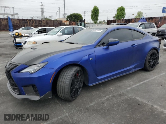 2022 Lexus RC with VIN JTHYP5BCXN5008361, listed as a Copart auction lot 49671335 with 26,096 mi miles and Salvage title. Bid and sale history available at DreamBid. Image 1.