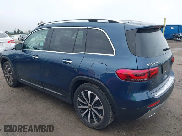 2022 Mercedes-Benz GLB 250 с VIN W1N4M4HB4NW238367, выставлен на аукционе IAAI как лот 41773414 с пробегом 23 353 миль миль и . История ставок и продаж доступна на DreamBid. Изображение 3.