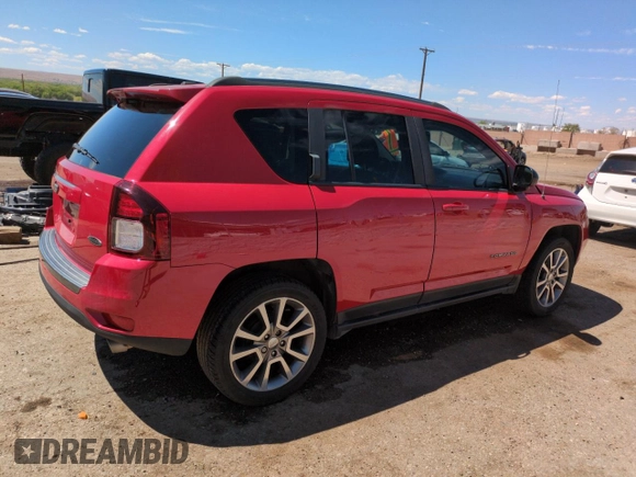 2016 Jeep Compass Sport z VIN 1C4NJCBA9GD777211, wystawiony jako Copart lot #47849215 z przebiegiem 118 804 mil mil oraz Szkoda całkowita • Salvage title. Historia ofert i sprzedaży dostępna na DreamBid. Obrazek 3.
