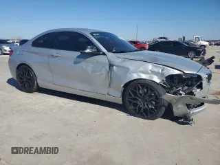 2015 BMW 2 Series 228i xDrive with VIN WBA1F7C55FVX95719, listed as a Copart auction lot 43838925 with 159,279 mi miles and Salvage Title. Bid and sale history available at carsss.com. Image 4.
