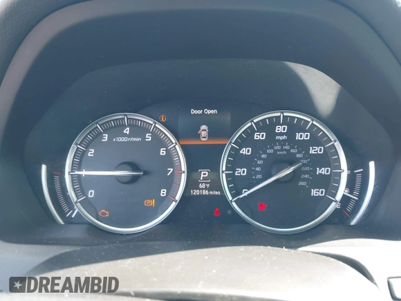 2017 Acura TLX V6 w/Technology Pkg with VIN 19UUB2F52HA004990, listed as a IAAI auction lot 41613435 with 120,186 mi miles. Bid and sale history available at carsss.com. Image 7.