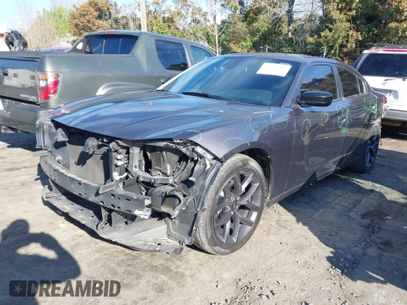 2020 Dodge Charger SXT with VIN 2C3CDXBG7LH101173, listed as a IAAI auction lot 41844489 with 157,773 mi miles. Bid and sale history available at carsss.com. Image 18.