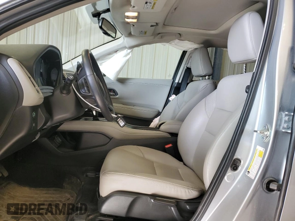 2018 Honda HR-V EX-L with VIN 3CZRU6H70JM707446, listed as a Copart auction lot 48248555 with 318,183 mi miles and Salvage Title. Bid and sale history available at DreamBid. Image 7.