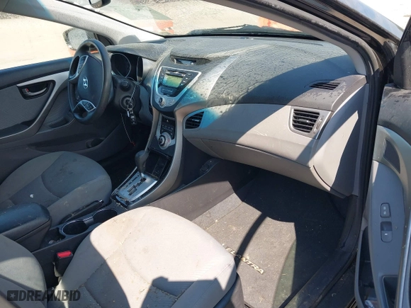 2012 Hyundai Elantra GLS with VIN KMHDH4AE3CU367530, listed as a IAAI auction lot 41897212 with 94,606 mi miles. Bid and sale history available at carsss.com. Image 5.