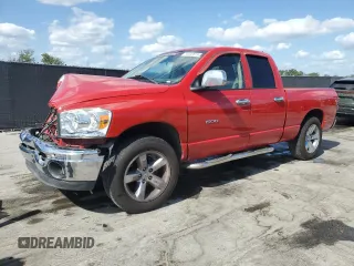 2007 Dodge 1500 SLT z VIN 1D7HA18P17S228715, wystawiony jako Copart lot #53032815 z przebiegiem 192 411 mil mil oraz Szkoda całkowita • Salvage title. Historia ofert i sprzedaży dostępna na DreamBid. Obrazek 1.