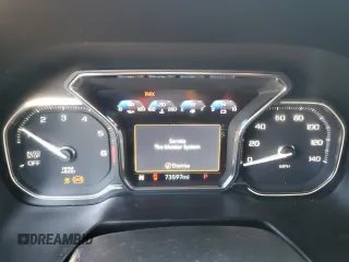 2021 GMC Yukon SLT with VIN 1GKS1BKDXMR119990, listed as a Copart auction lot 74733094 with 73,597 mi miles and Salvage Title. Bid and sale history available at carsss.com. Image 9.