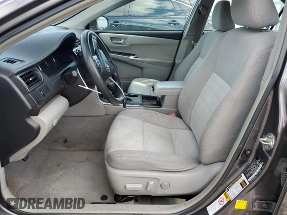 2015 Toyota Camry XLE with VIN 4T4BF1FKXFR453051, listed as a Copart auction lot 49797894 with 154,038 mi miles and Salvage Title. Bid and sale history available at DreamBid. Image 7.