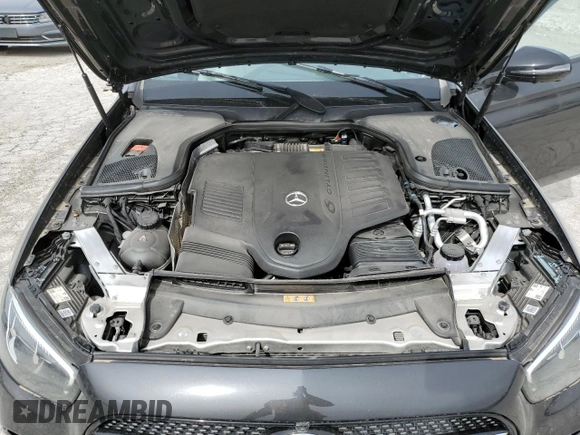 2023 Mercedes-Benz E 450 with VIN W1KZF5KB1PB102106, listed as a Copart auction lot 49478015 with 15,384 mi miles and Salvage Title. Bid and sale history available at DreamBid. Image 11.
