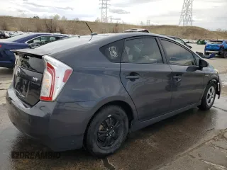 2013 Toyota Prius One with VIN JTDKN3DU9D1644847, listed as a Copart auction lot 52361185 with 129,297 mi miles and Salvage Title. Bid and sale history available at carsss.com. Image 3.