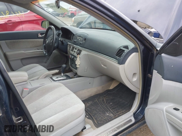 2006 Hyundai Sonata GLS with VIN 5NPEU46F46H119484, listed as a IAAI auction lot 42134585 with 146,686 mi miles and . Bid and sale history available at DreamBid. Image 5.