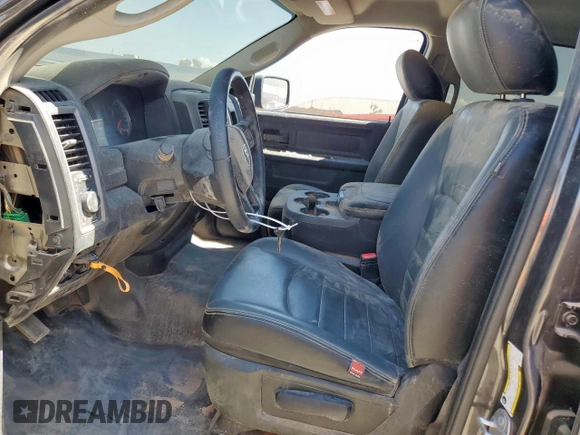 2022 Ram 1500 Tradesman with VIN 3C6RR6KG4NG291199, listed as a Copart auction lot 56092405 with 42,804 mi miles and Salvage title. Bid and sale history available at DreamBid. Image 7.