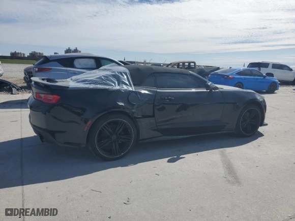 2018 Chevrolet Camaro 1LT with VIN 1G1FB3DX3J0157836, listed as a Copart auction lot 46520865 with 95,532 mi miles and Salvage Title. Bid and sale history available at carsss.com. Image 3.