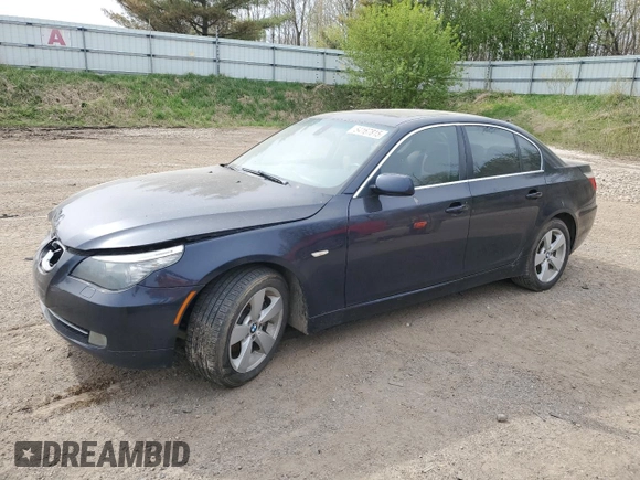 2008 BMW 5 Series 528xi with VIN WBANV13568CZ57485, listed as a Copart auction lot 54167815 with Not Provided miles and Clean Title. Bid and sale history available at carsss.com. Image 1.