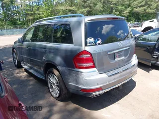 2012 Mercedes-Benz GL-Class GL 450 with VIN 4JGBF7BE7CA766309, listed as a IAAI auction lot 42209335 with 175,470 mi miles. Bid and sale history available at carsss.com. Image 3.