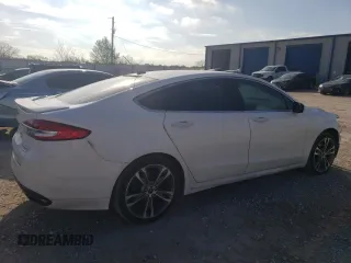 2017 Ford Fusion Titanium with VIN 3FA6P0K92HR335392, listed as a Copart auction lot 47507844 with 125,292 mi miles and Salvage Title. Bid and sale history available at carsss.com. Image 3.