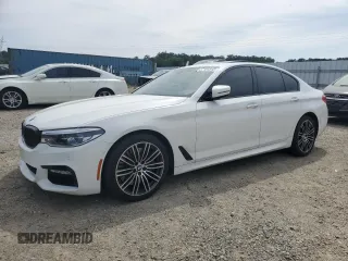 2017 BMW 5 Series 540i z VIN WBAJE5C35HG478004, wystawiony jako Copart lot #57184545 z przebiegiem Nie podano mil oraz Szkoda całkowita • Salvage title. Historia ofert i sprzedaży dostępna na DreamBid. Obrazek 1.
