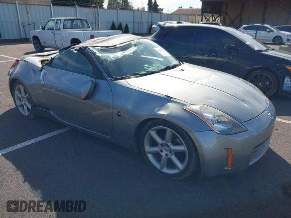 2004 Nissan 350Z Touring with VIN JN1AZ36AX4T011302, listed as a IAAI auction lot 41868504 with 78,683 mi miles. Bid and sale history available at carsss.com. Image 1.