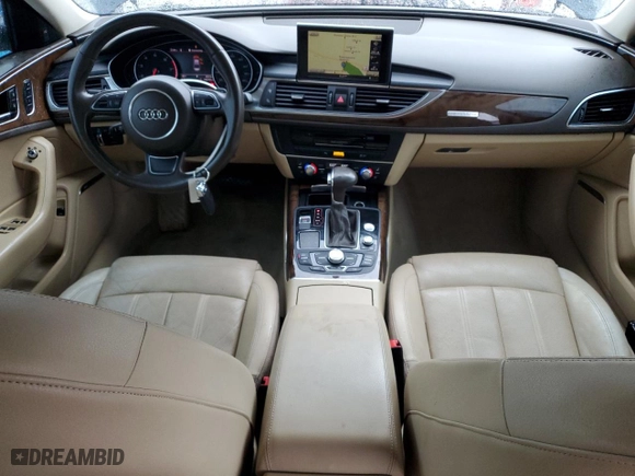 2012 Audi A6 3.0T Prestige with VIN WAUBGAFC3CN007282, listed as a Copart auction lot 53964355 with 145,743 mi miles and Salvage Title. Bid and sale history available at carsss.com. Image 8.
