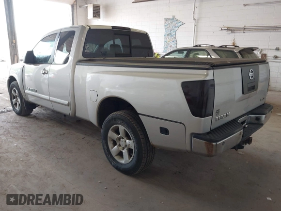 2007 Nissan Titan SE with VIN 1N6BA06B87N206028, listed as a IAAI auction lot 42714475 with 169,743 mi miles and . Bid and sale history available at DreamBid. Image 3.