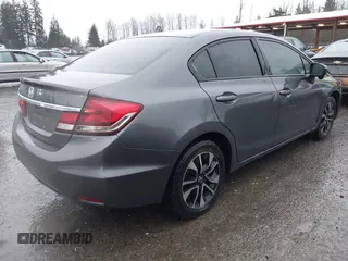 2014 Honda Civic Sedan EX with VIN 2HGFB2F82EH532528, listed as a IAAI auction lot 41129996 with 80,840 mi miles. Bid and sale history available at carsss.com. Image 4.