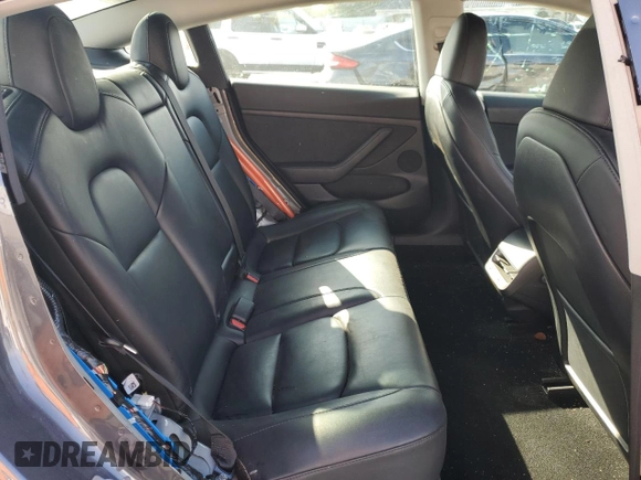 2023 Tesla Model 3 with VIN 5YJ3E1EA3PF541593, listed as a Copart auction lot 43926455 with 26,593 mi miles and Salvage title. Bid and sale history available at DreamBid. Image 10.