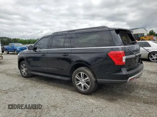 2024 Ford Expedition Max XLT with VIN 1FMJK1H83REA52653, listed as a Copart auction lot 58908145 with 5,198 mi miles and Salvage title. Bid and sale history available at DreamBid. Image 2.