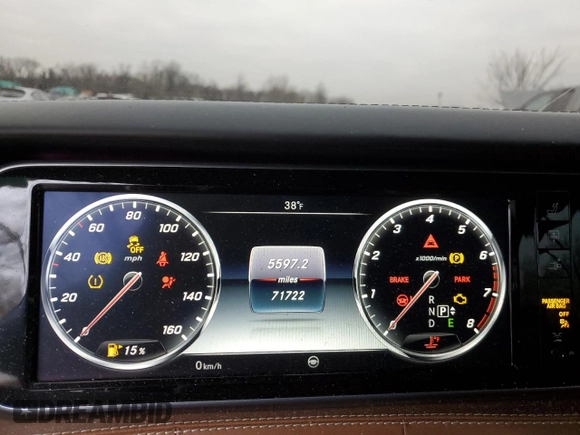 2015 Mercedes-Benz S 550 with VIN WDDXJ8FB5FA008378, listed as a Copart auction lot 86453094 with 71,722 mi miles and Salvage Title. Bid and sale history available at DreamBid. Image 9.