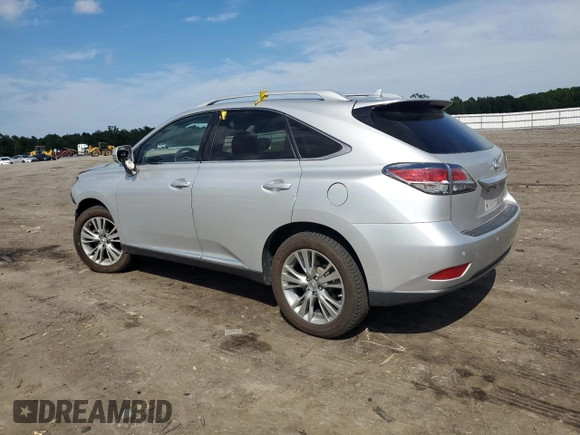 2013 Lexus RX 350 with VIN 2T2BK1BA5DC186348, listed as a Copart auction lot 63376765 with 131,134 mi miles and Salvage title. Bid and sale history available at DreamBid. Image 2.