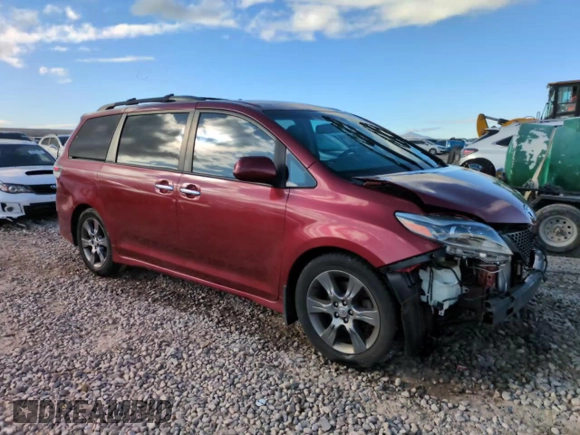 2015 Toyota Sienna SE with VIN 5TDXK3DC8FS688561, listed as a Copart auction lot 46541245 with 73,653 mi miles and Salvage Title. Bid and sale history available at carsss.com. Image 15.