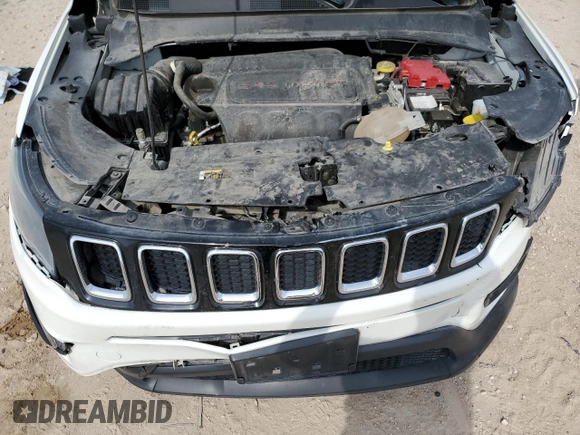 2020 Jeep Compass Latitude with VIN 3C4NJCBB4LT142992, listed as a Copart auction lot 51227255 with 72,935 mi miles and Salvage title. Bid and sale history available at DreamBid. Image 14.