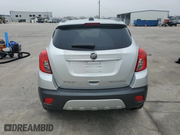 2015 Buick Encore with VIN KL4CJASB8FB153571, listed as a Copart auction lot 43861245 with 138,513 mi miles and Salvage Title. Bid and sale history available at carsss.com. Image 6.
