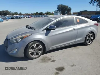 2014 Hyundai Elantra Coupe with VIN KMHDH6AH0EU029186, listed as a Copart auction lot 82584754 with 0 mi miles and Salvage Title. Bid and sale history available at carsss.com. Image 1.