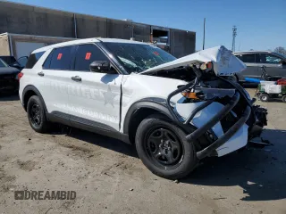 2023 Ford Explorer with VIN 1FM5K8ACXPGB64327, listed as a Copart auction lot 48408655 with 18,664 mi miles and Salvage title. Bid and sale history available at DreamBid. Image 4.