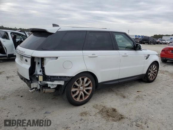 2017 Land Rover Range Rover Sport HSE with VIN SALWR2FK0HA694448, listed as a Copart auction lot 42040305 with 85,685 mi miles and Salvage Title. Bid and sale history available at carsss.com. Image 3.