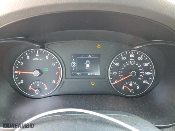 2018 Kia Optima EX with VIN 5XXGU4L32JG218652, listed as a Copart auction lot 46884225 with 129,333 mi miles and Non Repairable. Bid and sale history available at carsss.com. Image 9.
