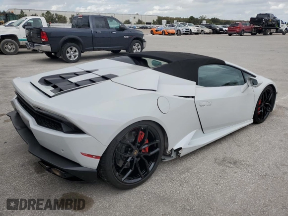 2017 Lamborghini Huracan LP 610-4 z VIN ZHWUR1ZF0HLA06387, wystawiony jako Copart lot #78894714 z przebiegiem 20 903 mil mil oraz Szkoda całkowita • Salvage title. Historia ofert i sprzedaży dostępna na DreamBid. Obrazek 3.