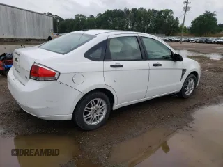 2008 Ford Focus SE with VIN 1FAHP35N58W297866, listed as a Copart auction lot 55307685 with 246,122 mi miles and Salvage Title. Bid and sale history available at DreamBid. Image 3.