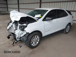 2019 Chevrolet Equinox LS with VIN 2GNAXHEV2K6160675, listed as a IAAI auction lot 41937093 with 62,966 mi miles and . Bid and sale history available at carsss.com. Image 2.