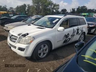 2007 Mercedes-Benz GL-Class with VIN 4JGBF71E07A191655, listed as a Copart auction lot 74016834 with 182,121 mi miles and Salvage Title. Bid and sale history available at carsss.com. Image 1.