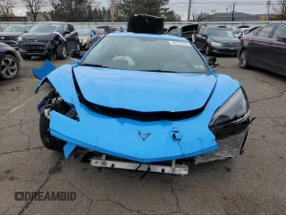 2022 Chevrolet Corvette 2LT with VIN 1G1YB2D45N5121874, listed as a Copart auction lot 44757845 with 2,047 mi miles and Salvage Title. Bid and sale history available at carsss.com. Image 5.