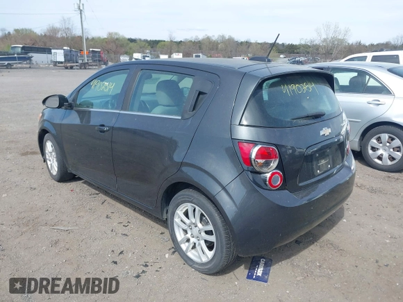 2016 Chevrolet Sonic LT with VIN 1G1JC6SH1G4168081, listed as a IAAI auction lot 41902514 with 82,543 mi miles. Bid and sale history available at carsss.com. Image 3.