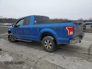 2015 Ford F-150 XLT with VIN 1FTEX1EP0FFB04300, listed as a Copart auction lot 44989295 with 89,650 mi miles and Salvage Title. Bid and sale history available at carsss.com. Image 2.
